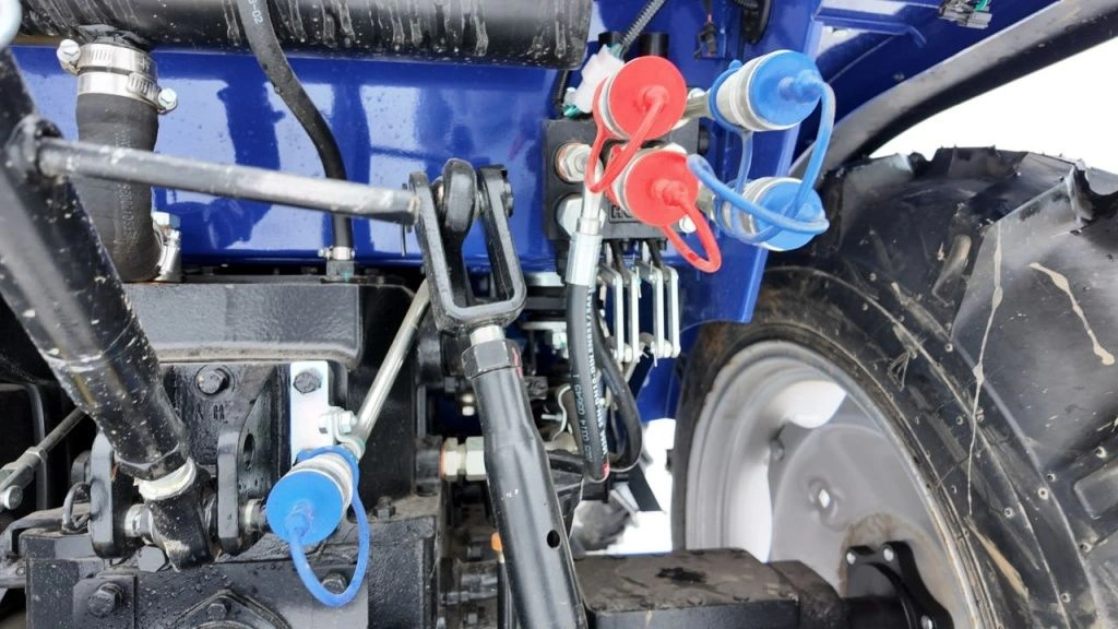 Элементы гидравлической системы трактора