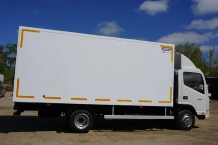 Изотермический фургон JAC N 75