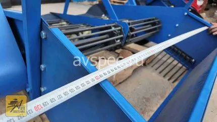 Картофелекопалка транспортерная КМ-2 двухрядная 1200