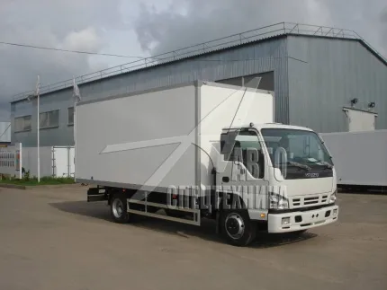 ISUZU NPR75 (ELF 7.5) с фургоном сэндвич