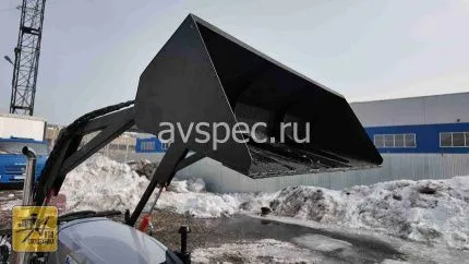 Фронтальный погрузчик для ременного минитрактора