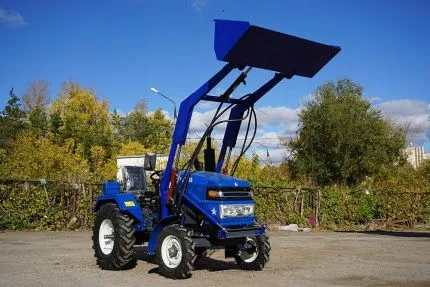 фронтальный погрузчик garden scout t18