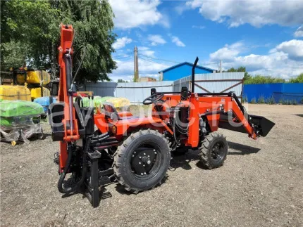 Экскаваторно-погрузочный комплекс на базе Минитрактора Уралец-224 (4×4)