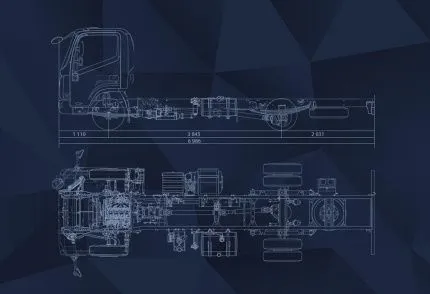 Бортовая платформа JAC N 80