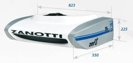 Zanotti Zero рефрижератор