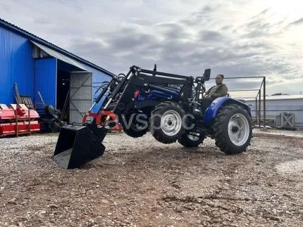 Трактор LOVOL TE 244 без кабины c погрузчиком