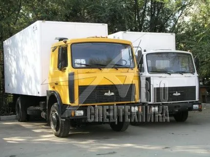 Изотермический фургон МАЗ 5340В3