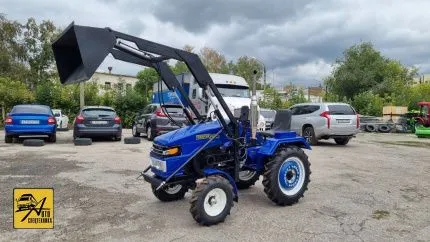 Минитрактор Русич Т-21 с фронтальным погрузчиком