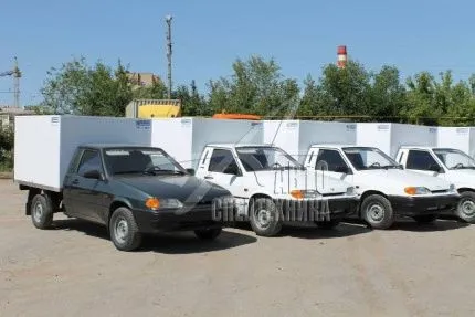 Изотермический фургон ВИС 2347 30, 40, 50 мм