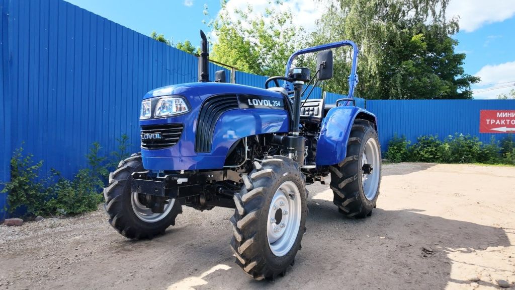 Трактор без кабины