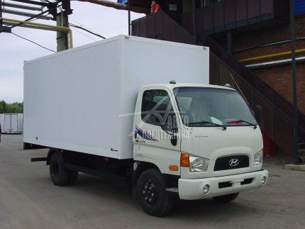 Изотермический фургон Hyundai HD-78