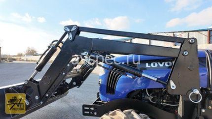 Трактор Lovol TE 354 HT с фронтальным погрузчиком TZR