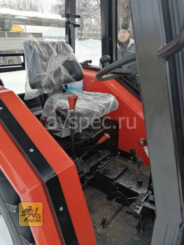 Минитрактор Уралец 254 с кабиной КПП с боку