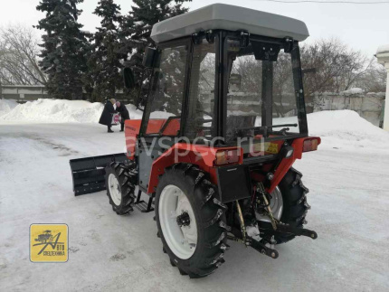 Минитрактор Уралец 254 с кабиной КПП с боку