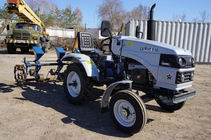 Обзор модели Минитрактор Скаут Т-15 (Generation II)  Трактор Минитрактор Скаут Т-15 (Generation II)