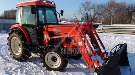 Обзор модели Киоти DK551C трактор kioti dk551c