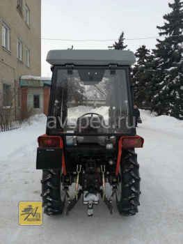 Минитрактор Уралец 254 с кабиной КПП с боку