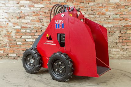 Обзор модели Хелфер MSV-101 погрузчик helffer msv-101