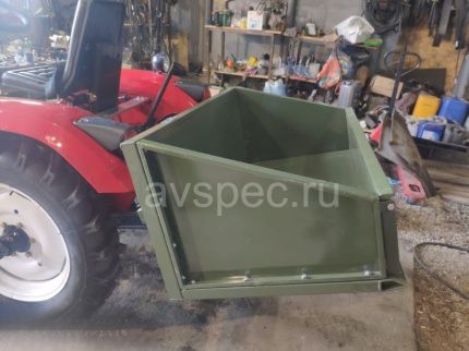 Кузов самосвальный задненавесной 1.4 м