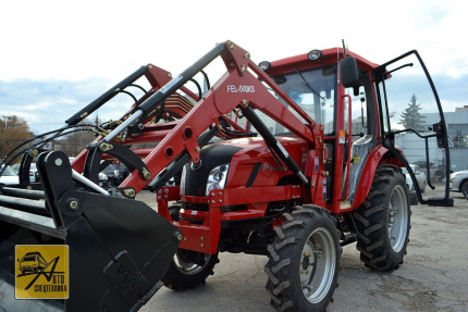 Трактор Dongfeng DF-504 с погрузчиком FEL-500