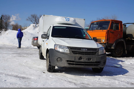 Рефрижератор ВИС 2349 на базе Лада Гранта