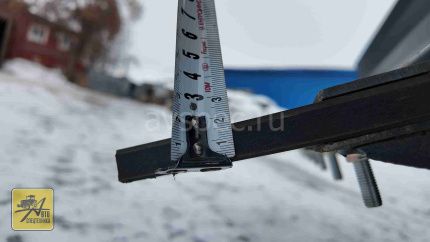 Отвал для уборки снега на ременные трактора усиленный Отвал для уборки снега на ременные трактора усиленный