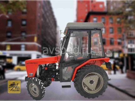 Минитрактор Уралец 254 с кабиной