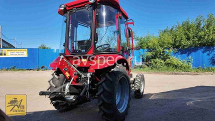 Минитрактор Dongfeng DF-244 G2 с кабиной и реверсом ПСМ