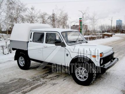 Автомобили Нива Бронто Рысь-Пикап