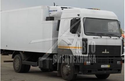 Изотермический фургон МАЗ 6312 Изотермический фургон МАЗ 6312