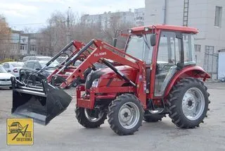 Трактор Dongfeng DF-504 с погрузчиком FEL-500